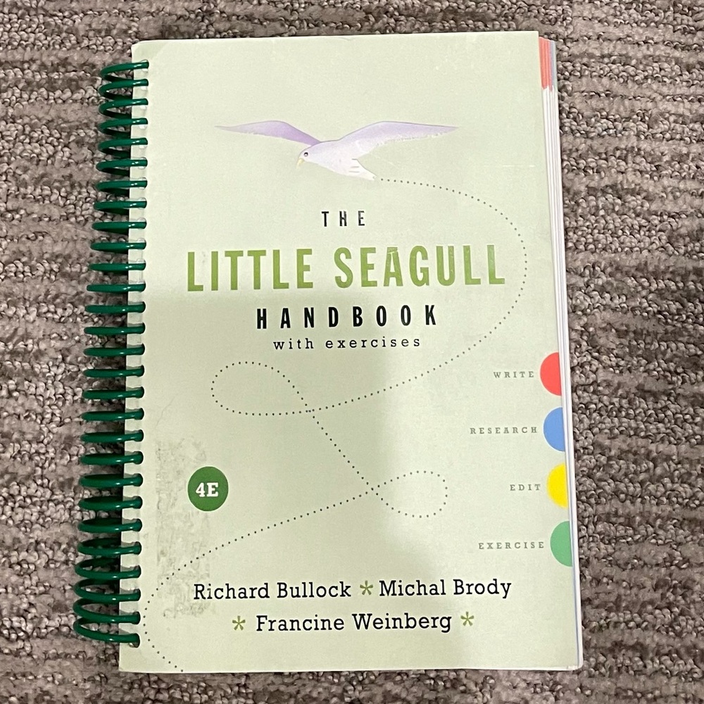 The little seagull handbook with exercises